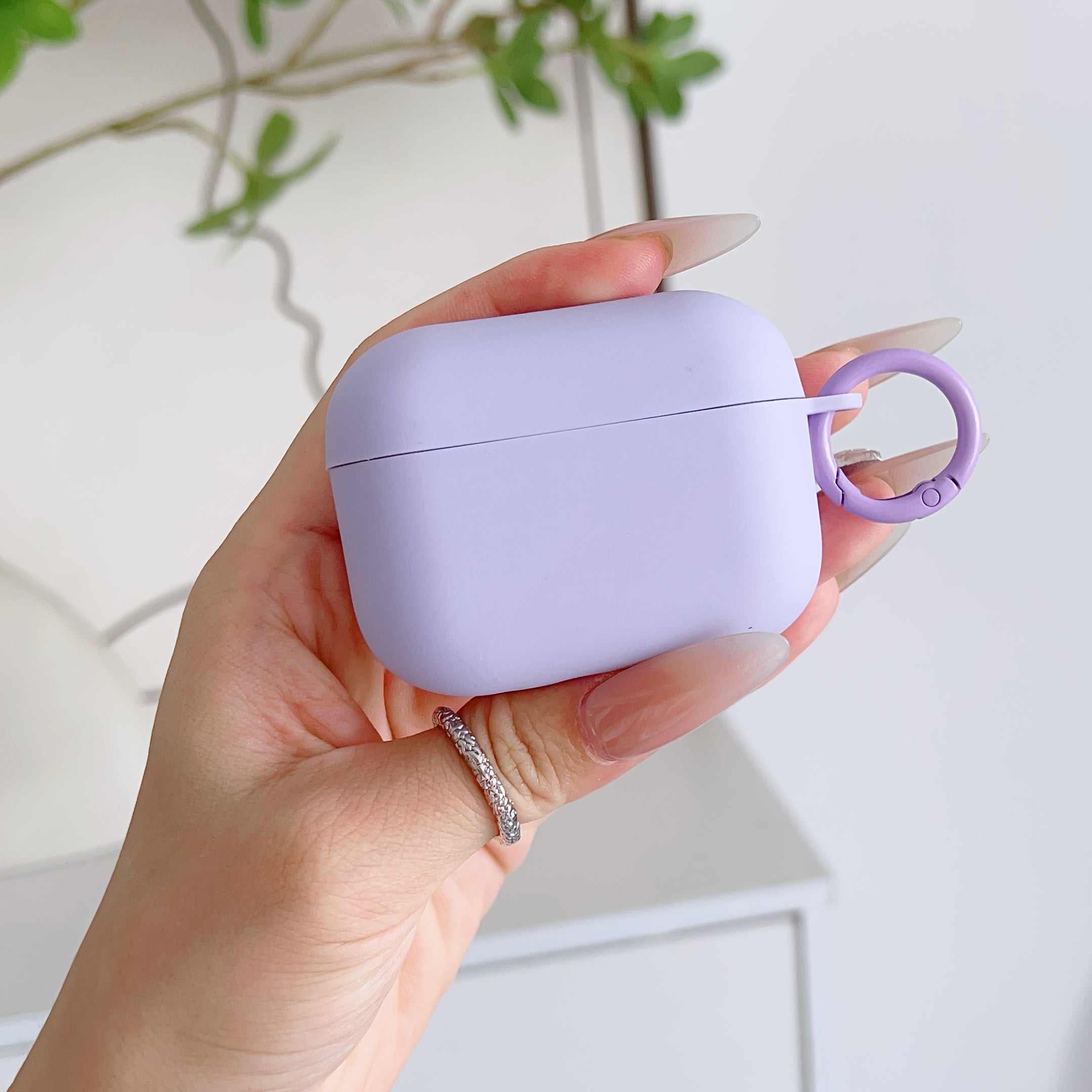 Solid Color Soft Protective Case – Compatible with AirPods 2/Pro 2/Pro 3/4th Gen