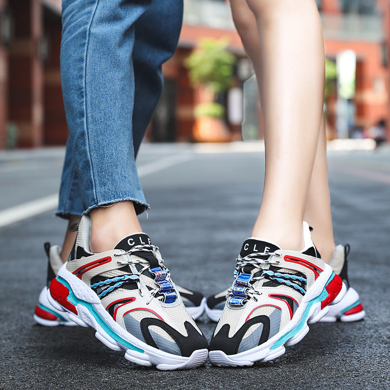 Internet Hot Korean Fashion All-matching Casual Sports Couples Fashion Shoes