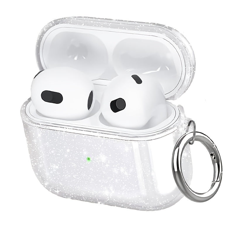 Transparent Soft Protective Case for AirPods 4 – Full Clear Cover for 4th Gen