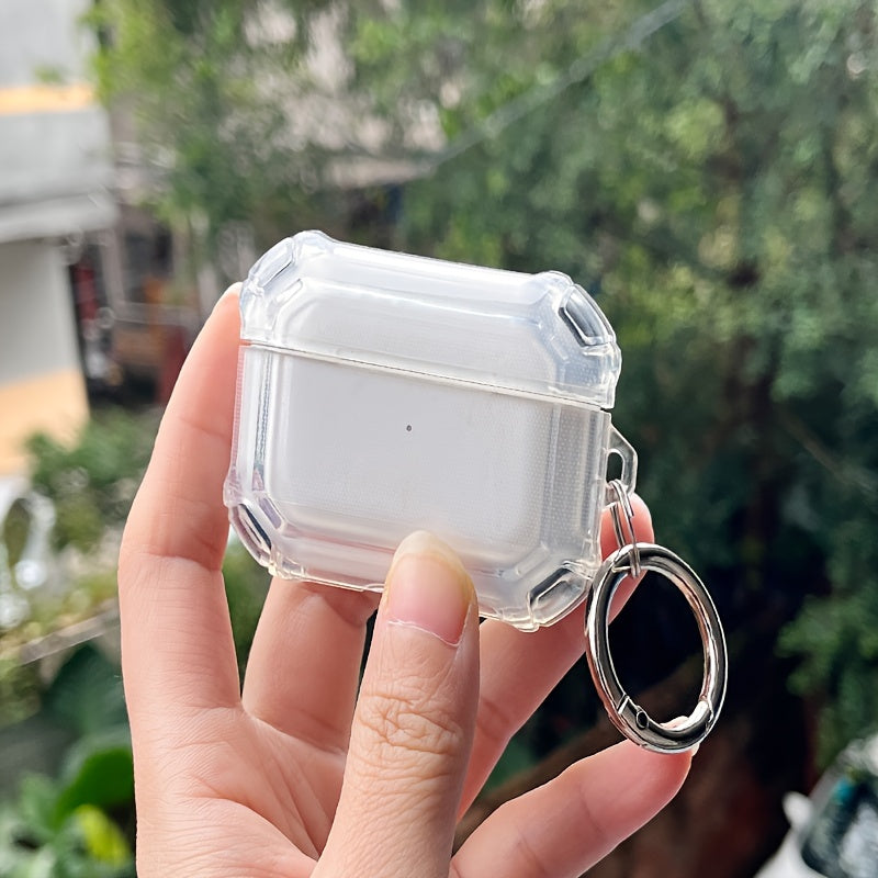 Shockproof Clear TPU Case – Protective Cover for AirPods Pro 3