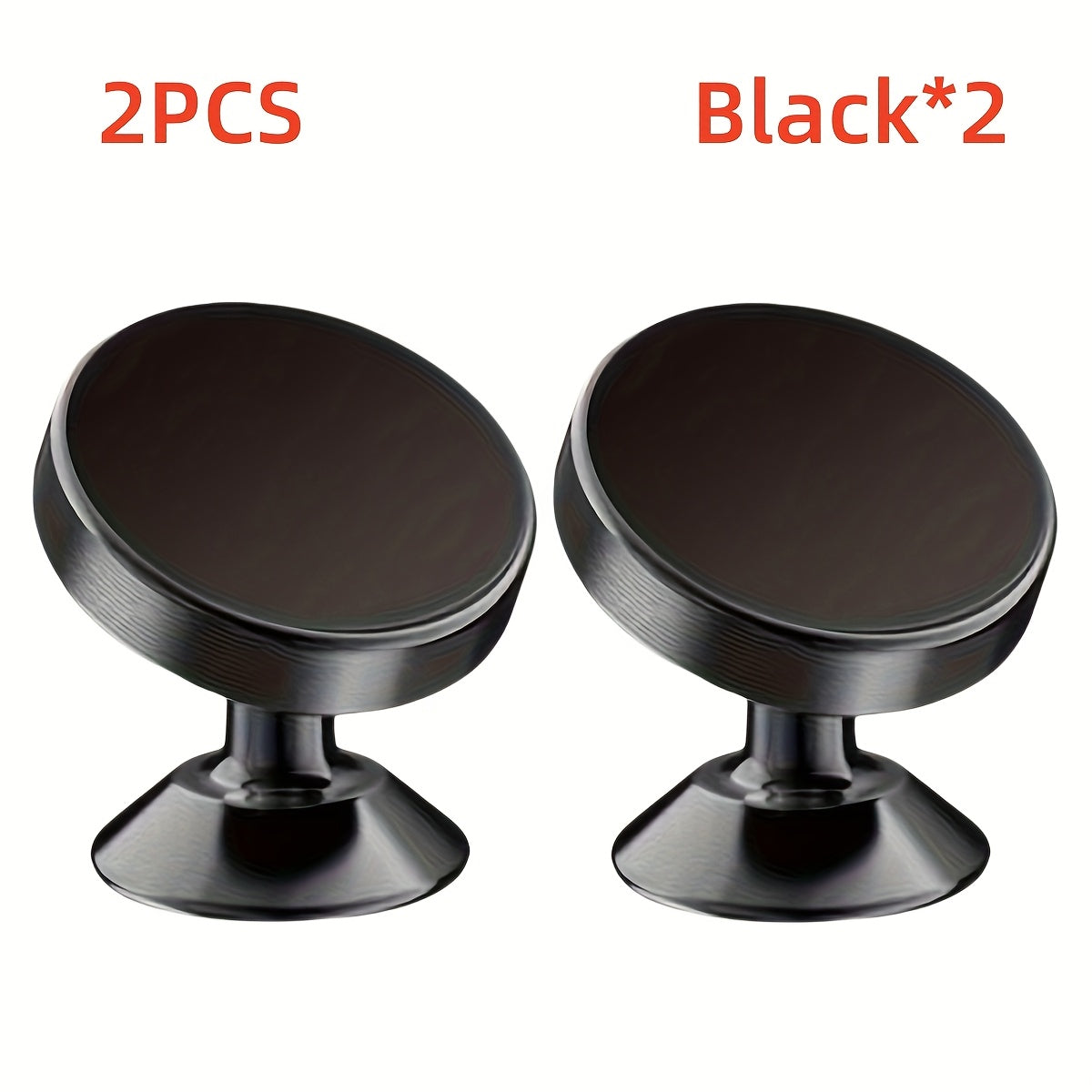 Super Strong Magnetic 360 Degree Rotating Mobile Phone Holder - Universal Metal Car Holder for Air Outlet