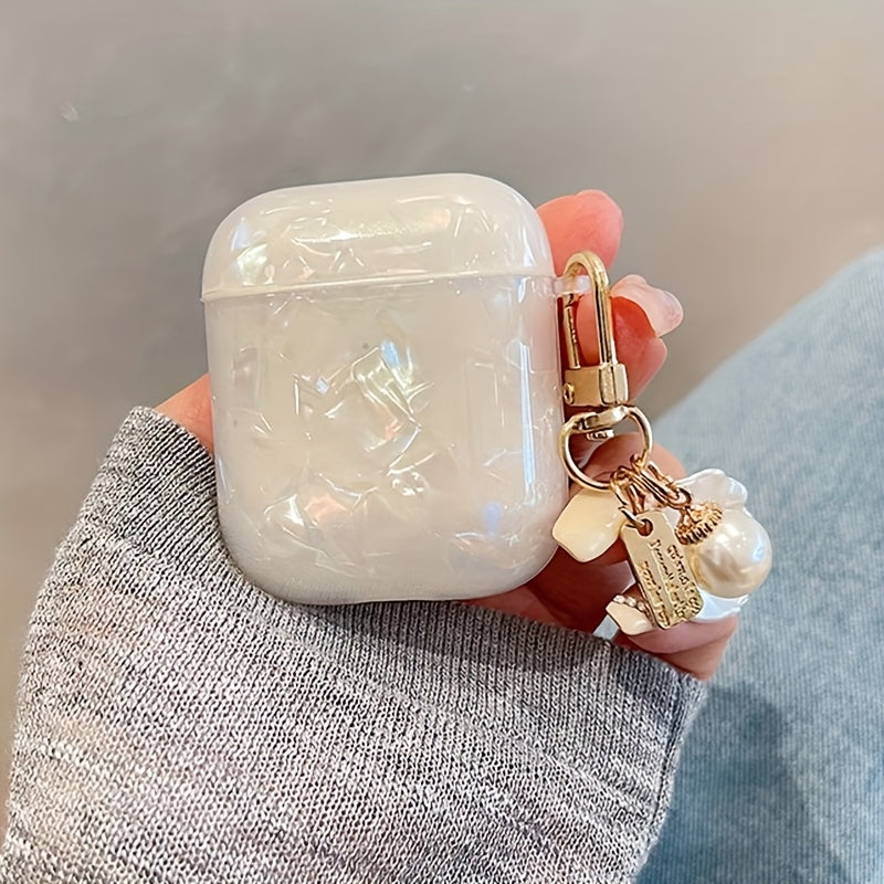 Colorful Shell Pattern Case – Soft Split Cover for AirPods 4/Pro 2/3rd Gen