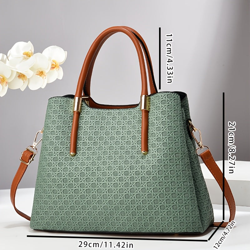 New Fashionable Single-Shoulder Crossbody Large Bag for Women, Perfect Easter Gift for Girlfriend or Family