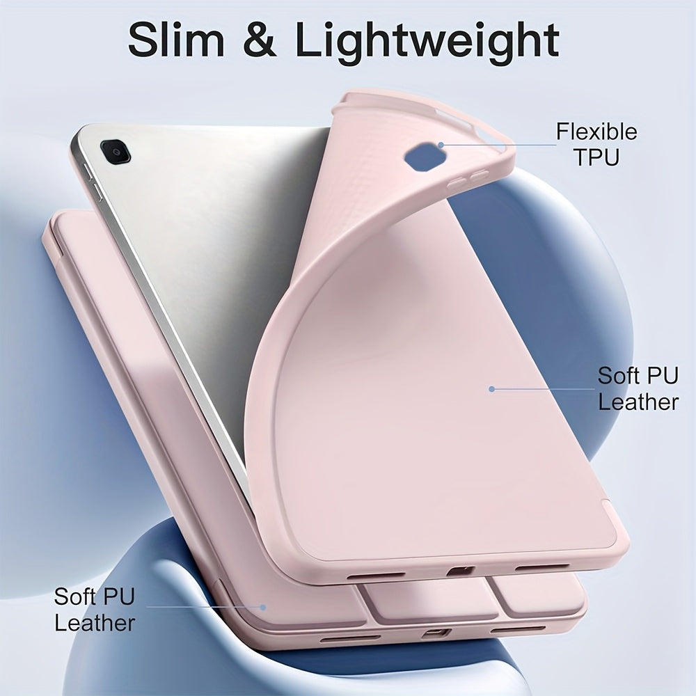 Case for Samsung S6 Lite (SM-P610 SM-P615 SM-P620) 2020 2022 2024, Protective Cover with Soft Smooth Back