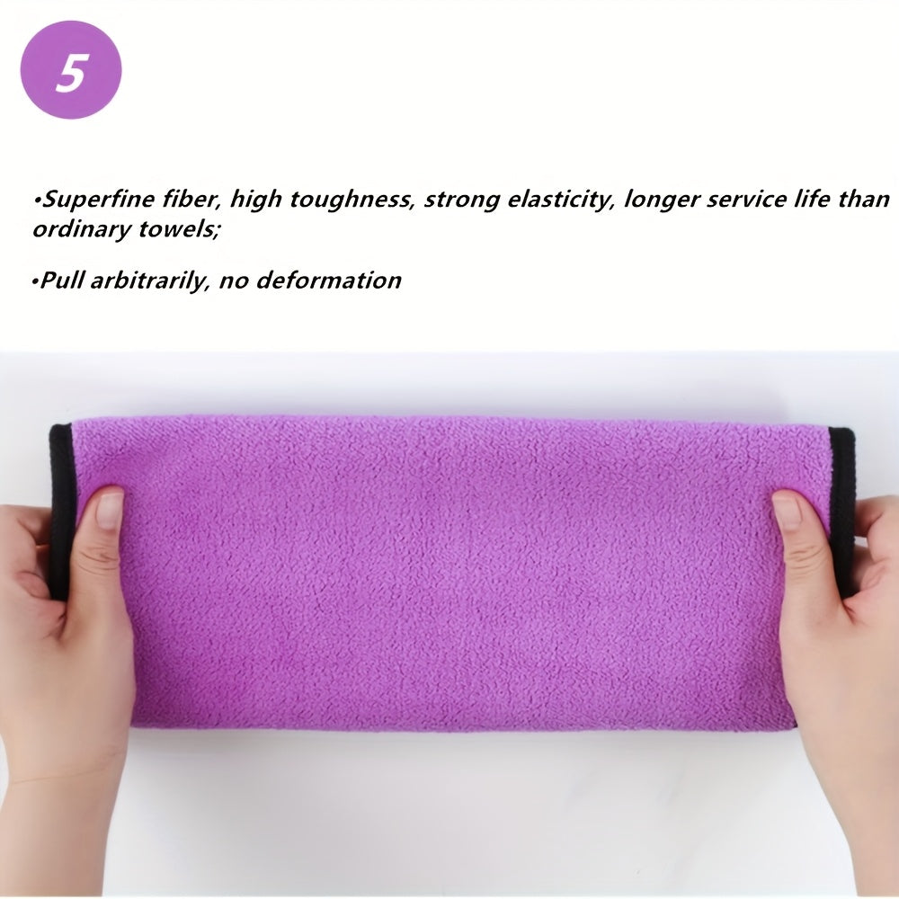 10-Pack of microfiber car cleaning wipes, car wash towels, dry absorbent microfiber cleaning cloths, car wash drying wipes, car detail cleaning - Dad's Father's Day gift, Auto Detailing, Vehicle Maintenance, Compact Wipes, Mu