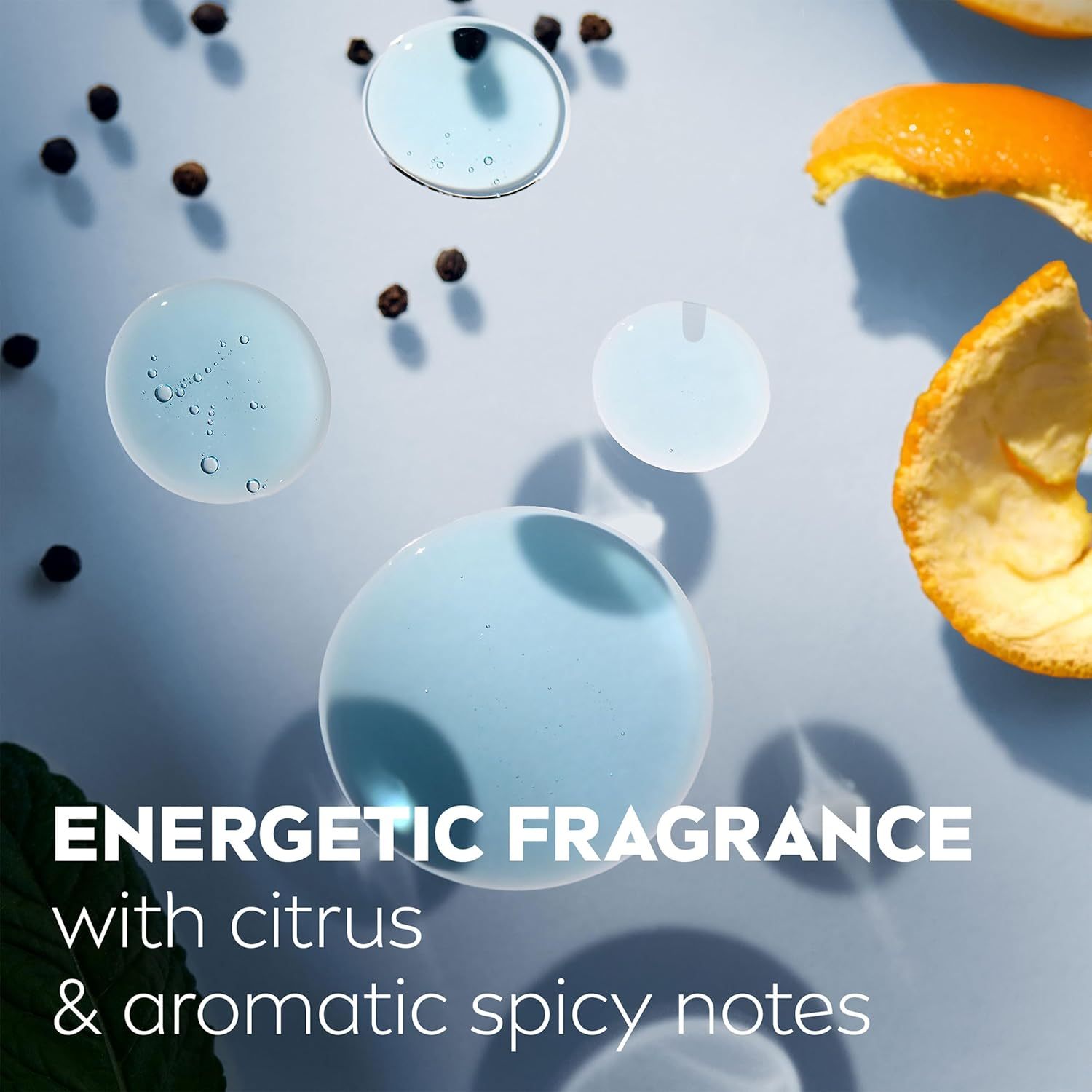 Nivea Men Energy 3-in-1 Shower Gel with Mint Extract, Body Face & Hair Wash, 250ml x 6 Pack