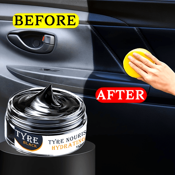 Black Interior Plastic Restoration Cream, Car Dashboard Wax Repair, Anti-Aging Whitening Agent, Tire Shine Paste, Leather Sofa Seat Care, Auto Maintenance & Indoor Decor Product