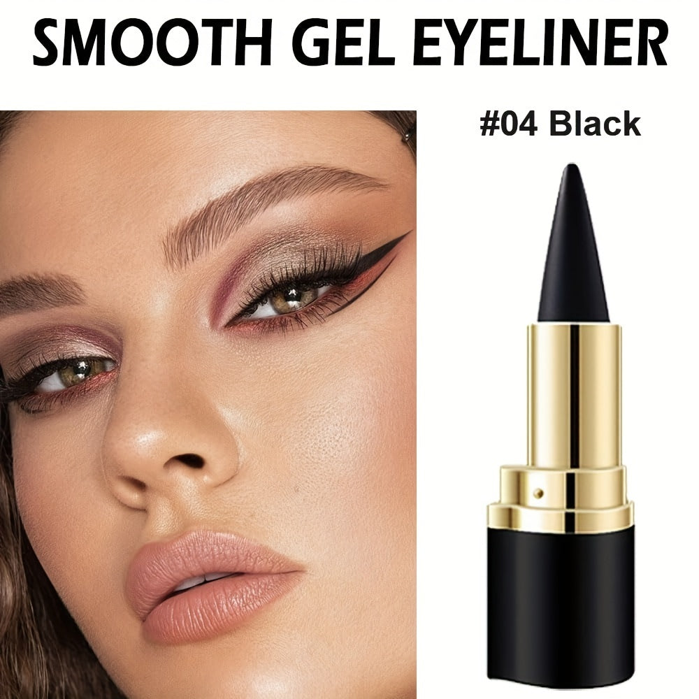 Easy-Glide Matte Black/2-Pack Eyeliner & Eyeshadow/Stunning Cat Eye & Smoky Looks/Perfect for Halloween & Everyday Glam/Halloween Makeup