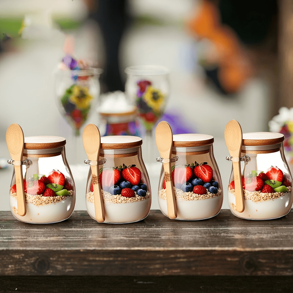 LDQ 1/2/3/4-Tier Transparent Food Storage Container Set, BPA-Free Stackable Fridge Organizer for Steak, Deli Meat, Cheese and More