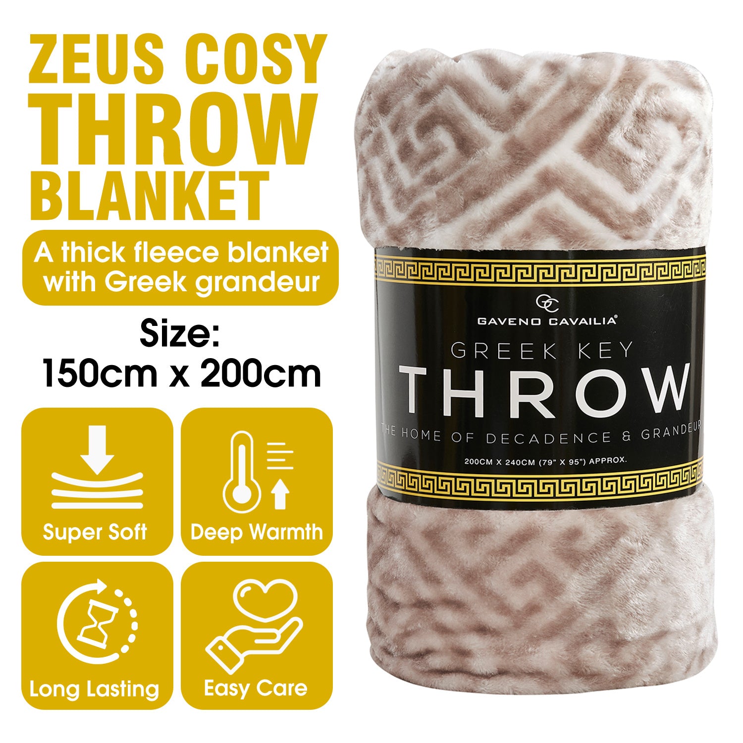 Plush Comfort Decorative Lounge Blanket Ideal for Living Room Bedroom Travel Gift Use Suita