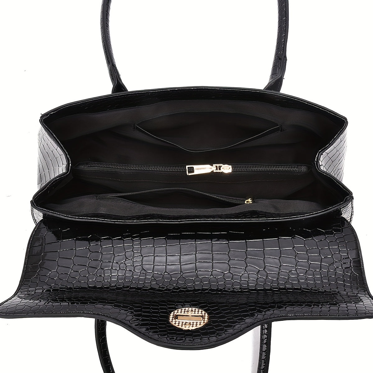 Durable Turn-Lock Closure, Purse