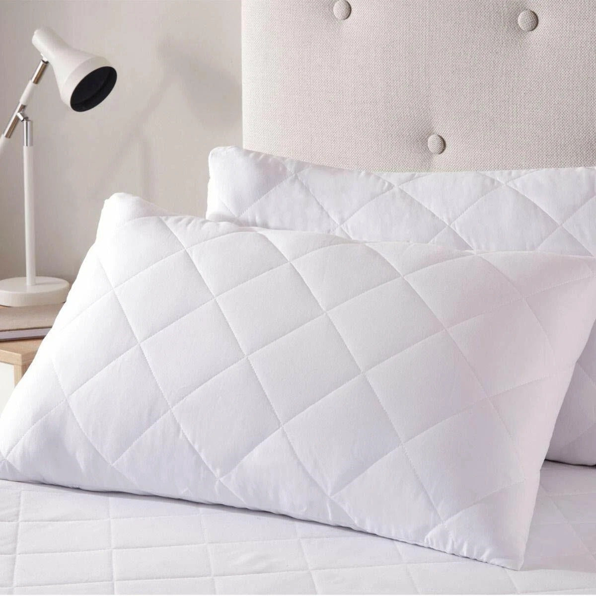 Quilted filled pillow &Extra soft Extra Fill
