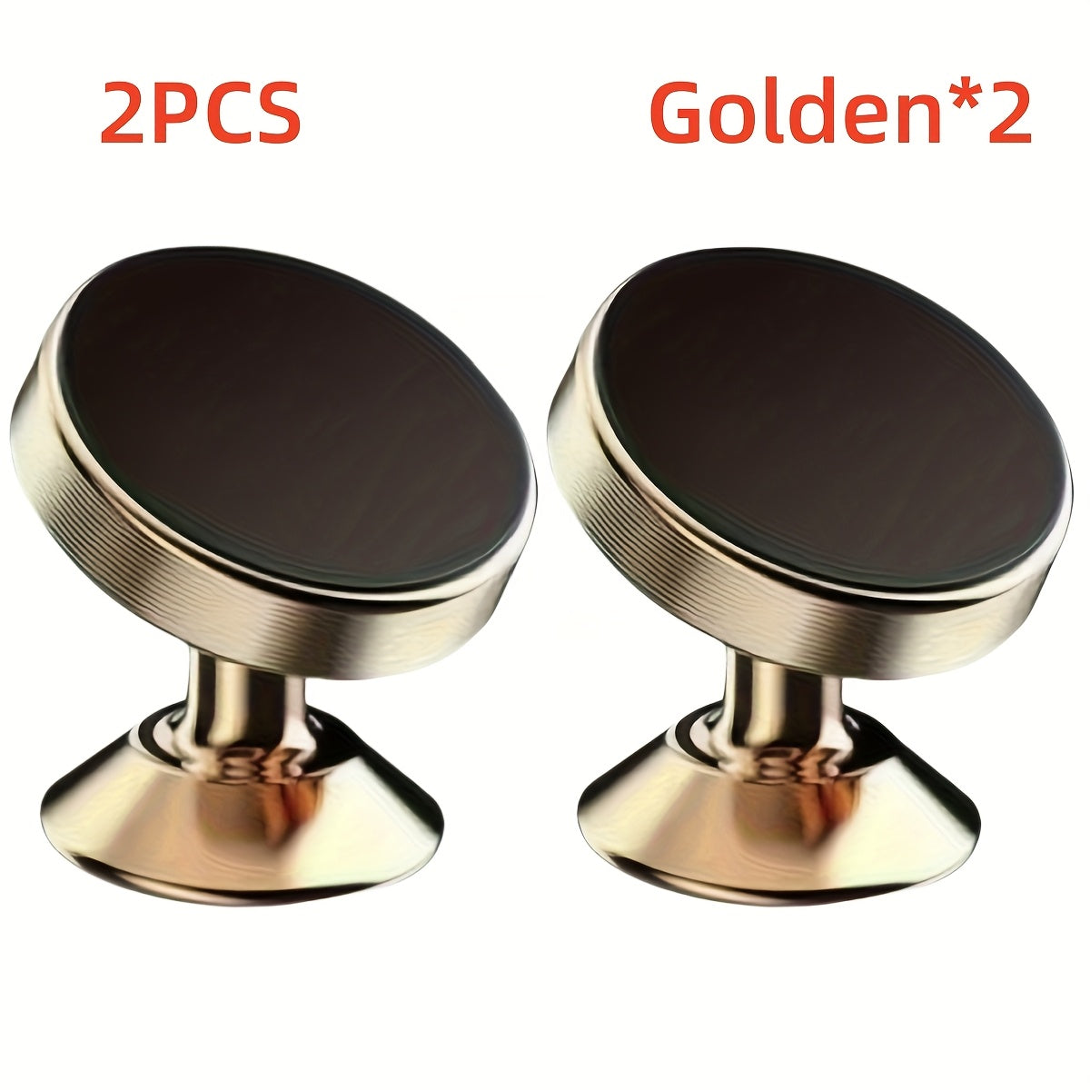 Super Strong Magnetic 360 Degree Rotating Mobile Phone Holder - Universal Metal Car Holder for Air Outlet