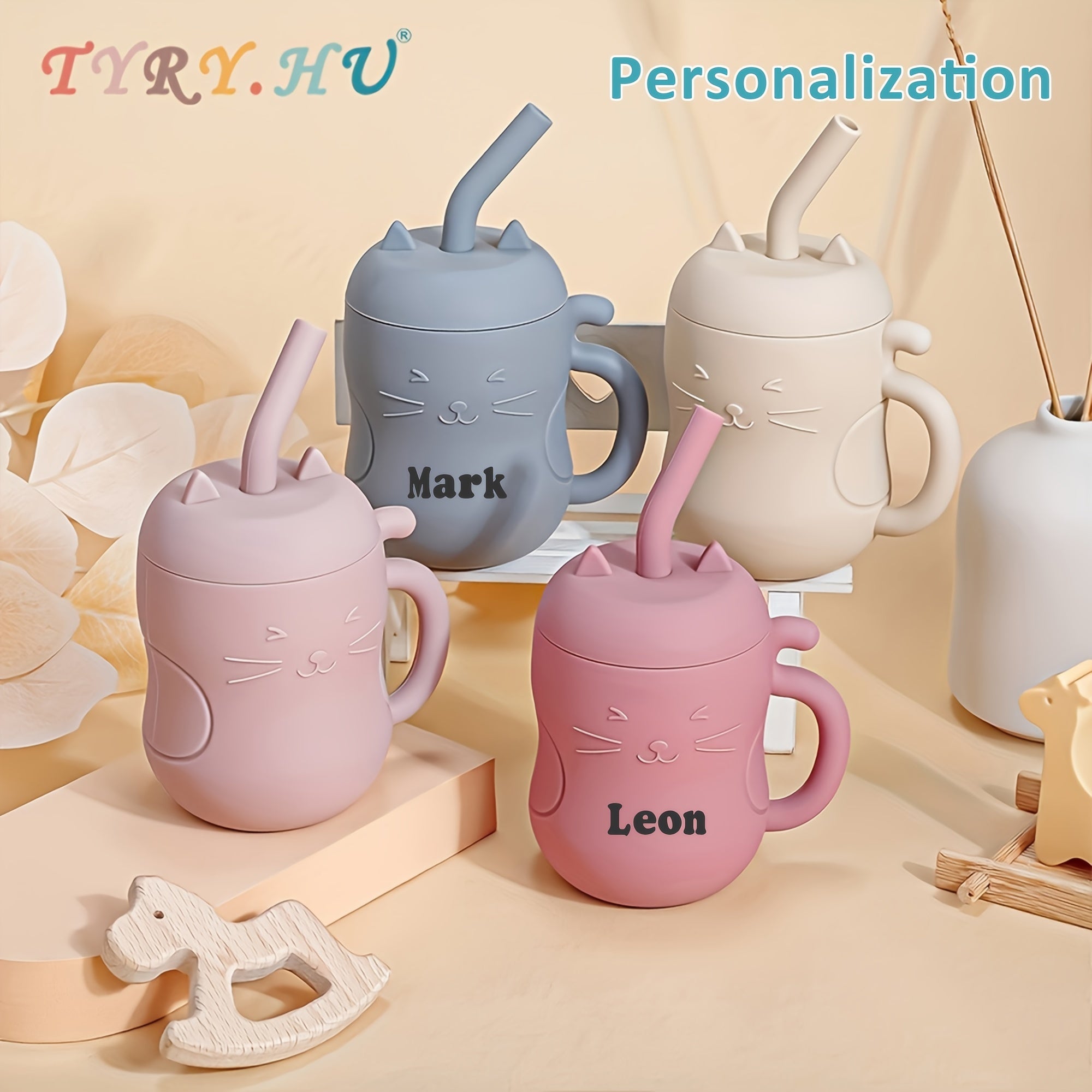 Soft Learning Cup – Leak-Proof 6oz Silicone Training Cup with Lid & Straw, Easy-Grip Portable Feeding Cup for Beginners, Food-Grade Material