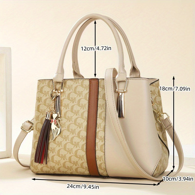 CHROSGEKEIDI Women's  Handbag & Crossbody Bag - Adjustable Strap, Golden-Tone Hardware, Zipper Closure, Handbag Suitable for Daily Use,, Travel -  Casual Purse with, Ideal Christmas/Thanksgiving Gift