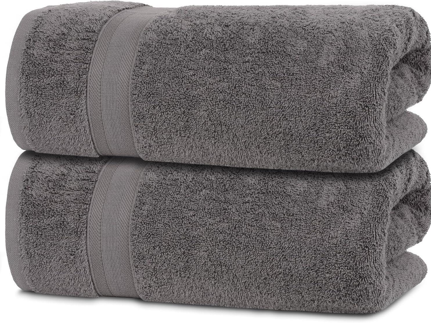 Highly Absorbent Quick Drying Premium Towels For Hotel, Spa and Bathroom Towels Set Quick-Dry, Soft & High Absorbent 500 GSM Bath Towels 70x140 cm