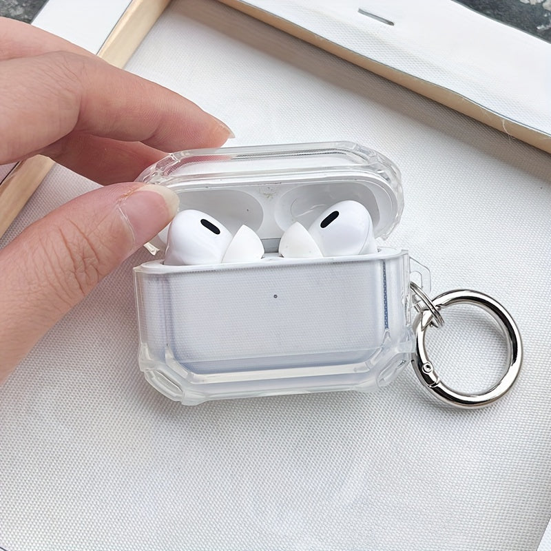 Shockproof Clear TPU Case – Protective Cover for AirPods Pro 3