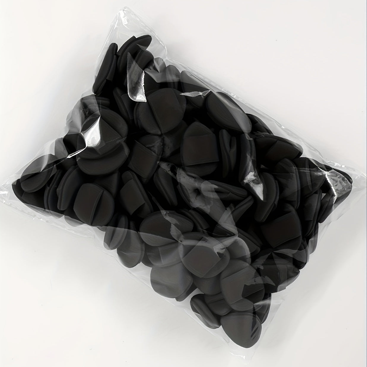 100-Pack Mini Finger Air Cushion Puff, Latex-Free Blending Sponges For Liquid Foundation, Concealer Application, Suitable For All Skin Types