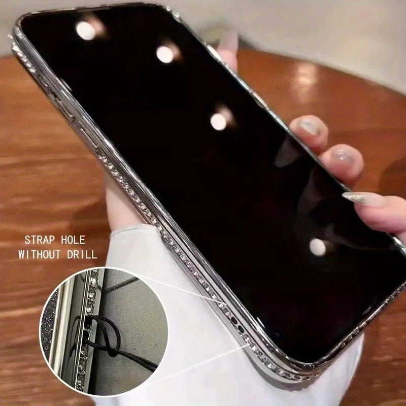 Protective Phone Case with Lens Protection Film, Edge Drill, Flash Powder & Anti-Wrestling Bracket – Compatible with iPhone 11–16 Pro Max/16E