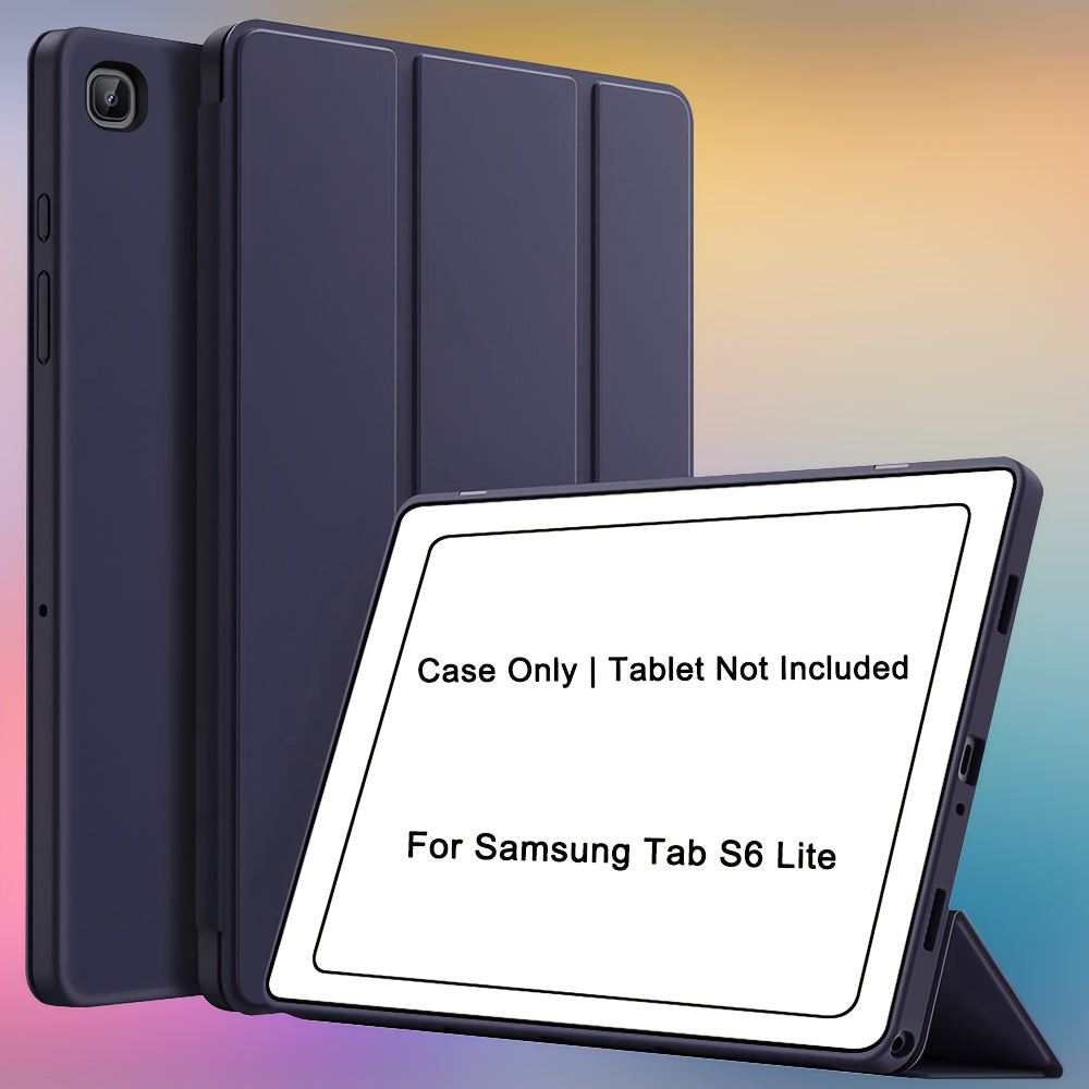 Case for Samsung Galaxy Tab A9 Plus 11-Inch 2023 (SM-X210 SM-X215), for Tab A9/A8/A7 Lite/S7/S8/S9/S10 FE, Soft Smooth Back Protective Cover, Lightweight, Scratch-Resistant, Anti-Slip, Foldable Stand, Auto Sleep/Wake Function