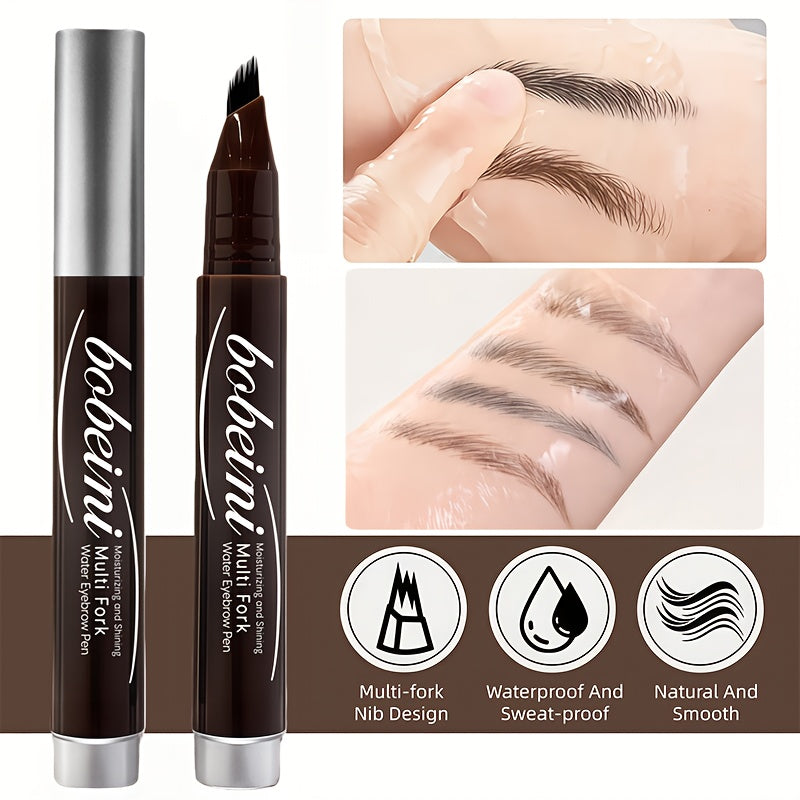 Multi-Fork Brush Design for Defined and Full Eyebrows, Waterproof and Sweat-Proof, Ideal for Halloween, Christmas, Valentine'S Day, Birthday Gifts