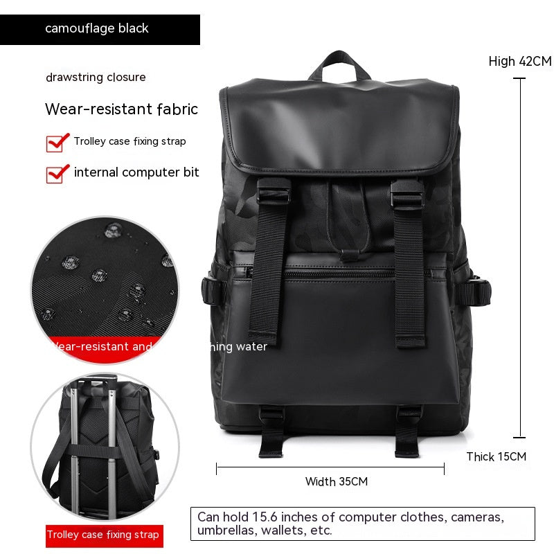 Backpack Men's Business Commute Large Capacity