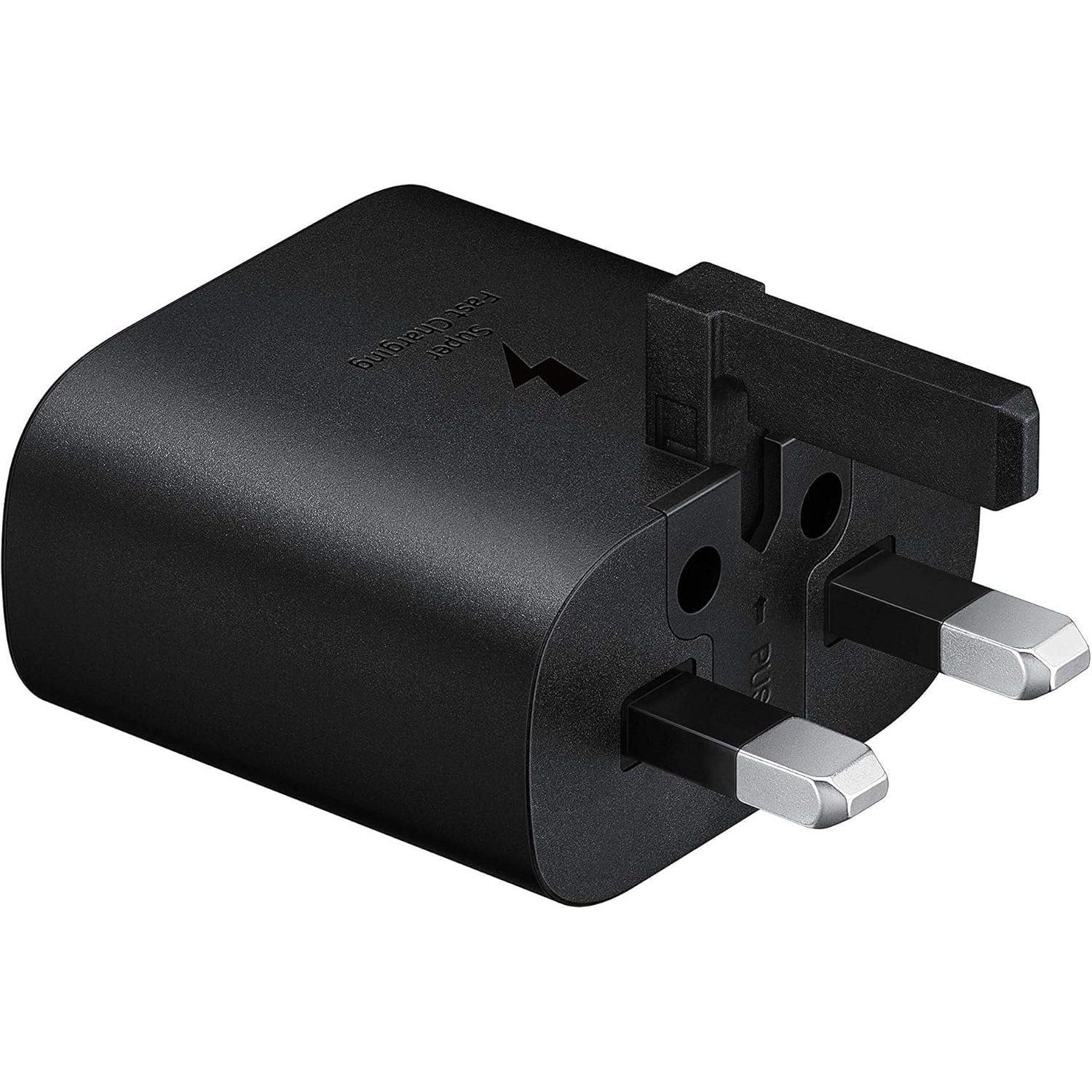 Samsung Galaxy Official 25W Super Fast Charging Travel Adapter (without USB-C to C Data Cable), Black