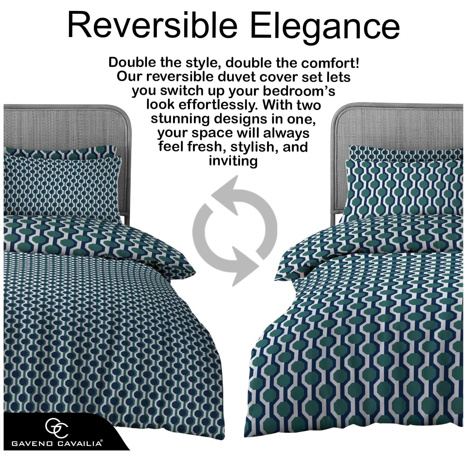 Soft Poly-Cotton Blend Quilt Cover Set - 5