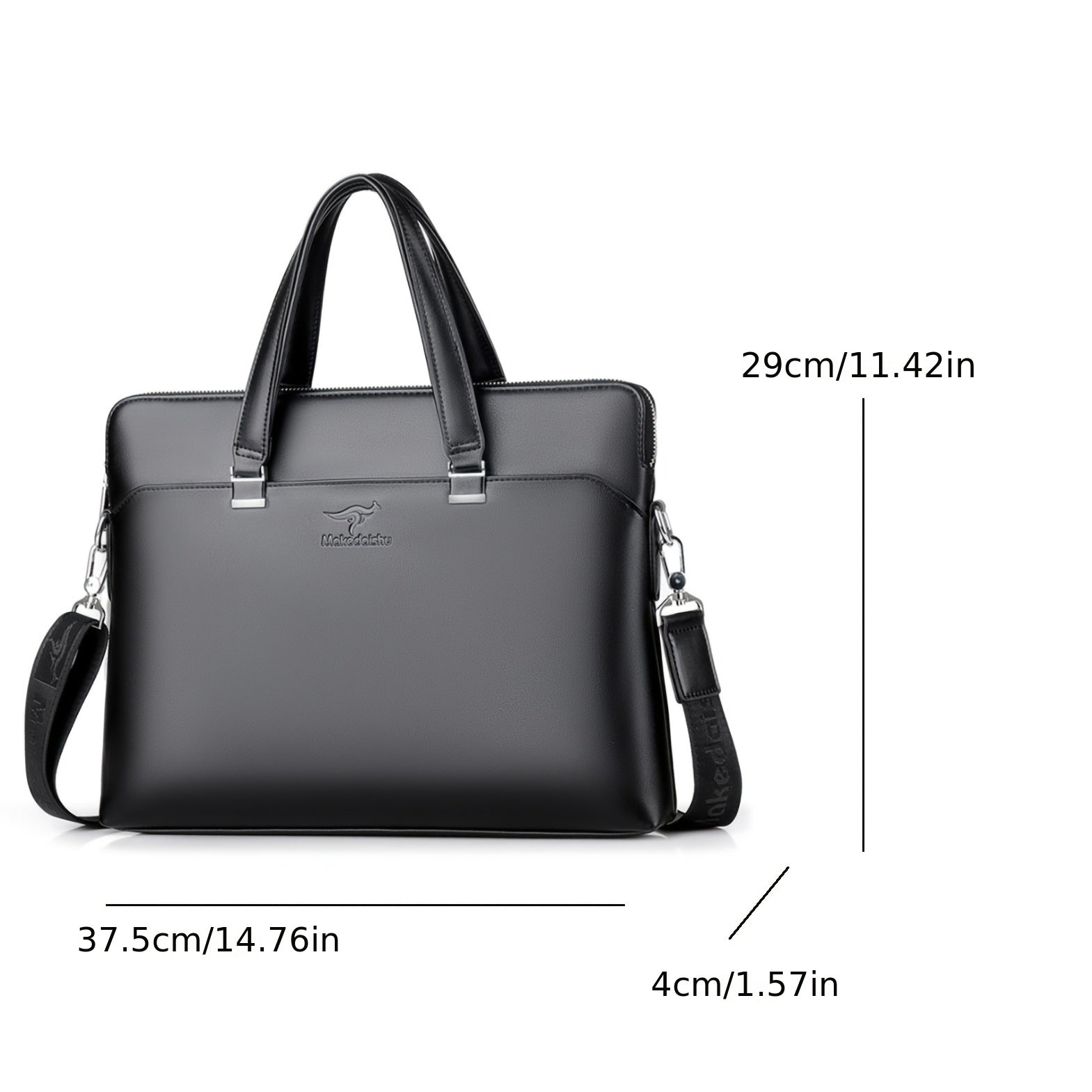 New Men's Briefcase for Business, Stylish And Trendy Shoulder Bag for Laptops And Documents.
