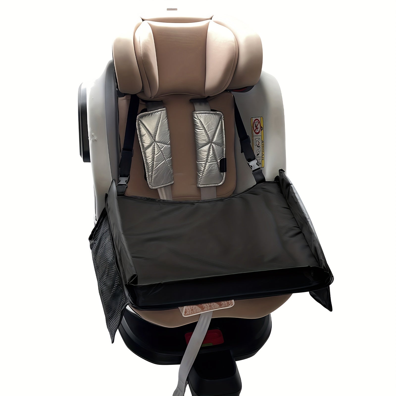 Multifunctional Storage Car Tray, Expandable, Wall Mount, Polyester Material - Suitable for Airplane, Car and Home Outing U