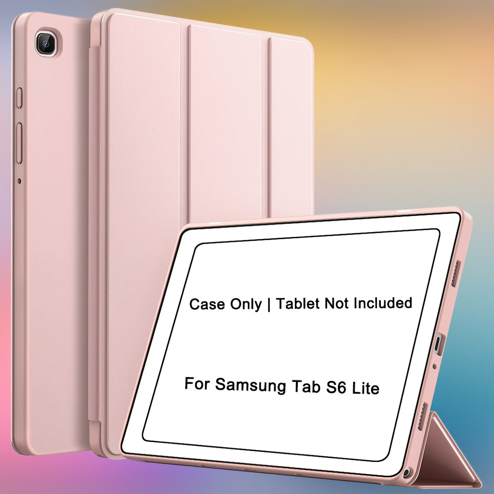 Case for Samsung Galaxy Tab A9 Plus 11-Inch 2023 (SM-X210 SM-X215), for Tab A9/A8/A7 Lite/S7/S8/S9/S10 FE, Soft Smooth Back Protective Cover, Lightweight, Scratch-Resistant, Anti-Slip, Foldable Stand, Auto Sleep/Wake Function