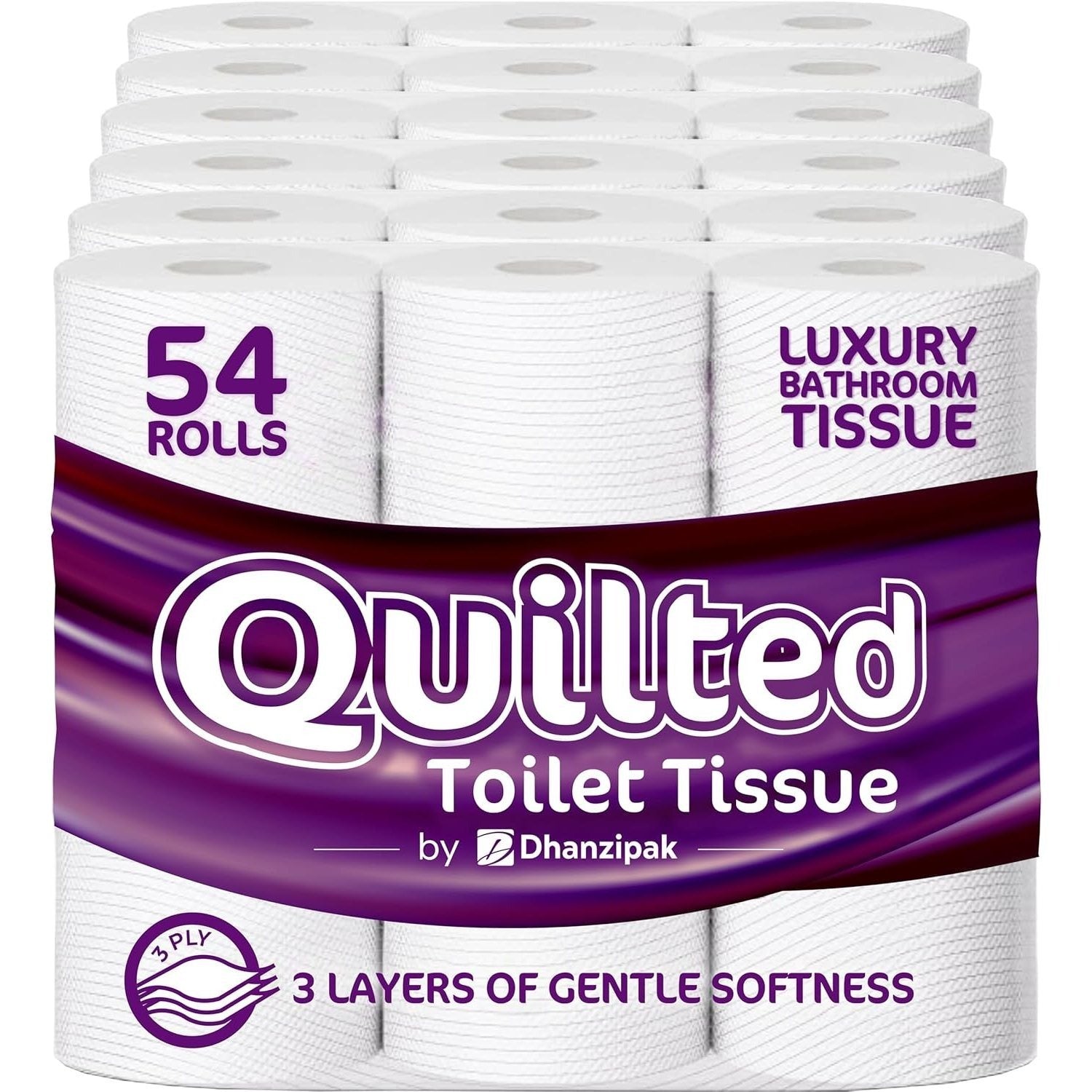 Luxuriously Soft, Strong & Highly Absorbent Toilet Tissue