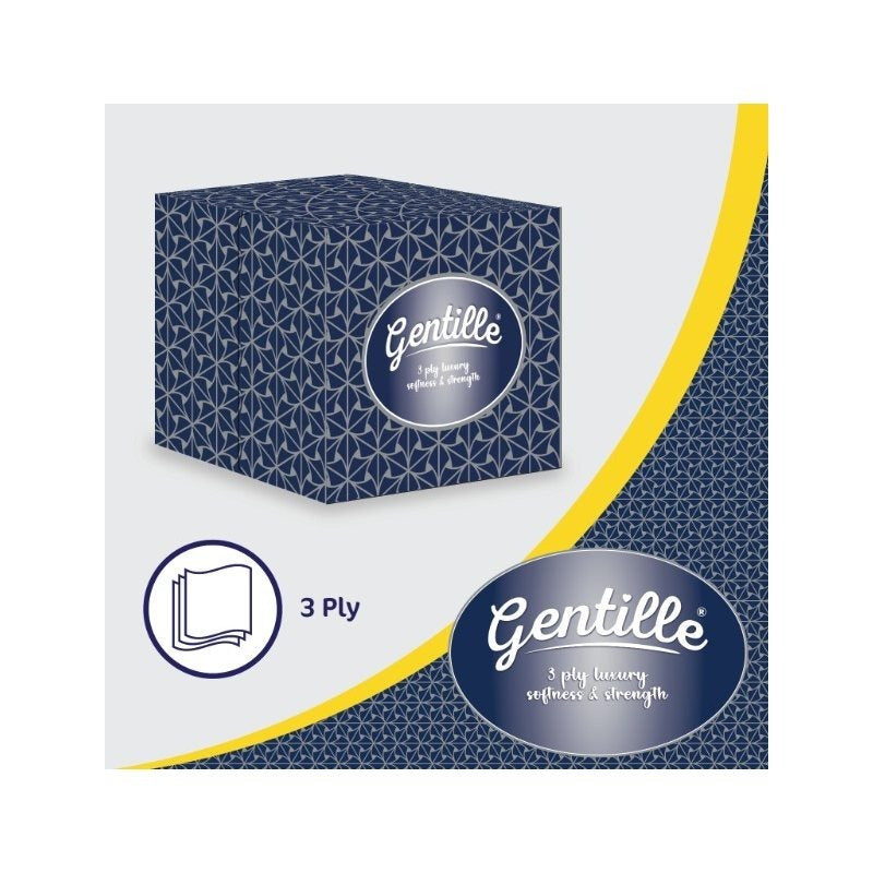 (Regular) Gentille Facial Tissues Box 24 Pk Luxury Soft