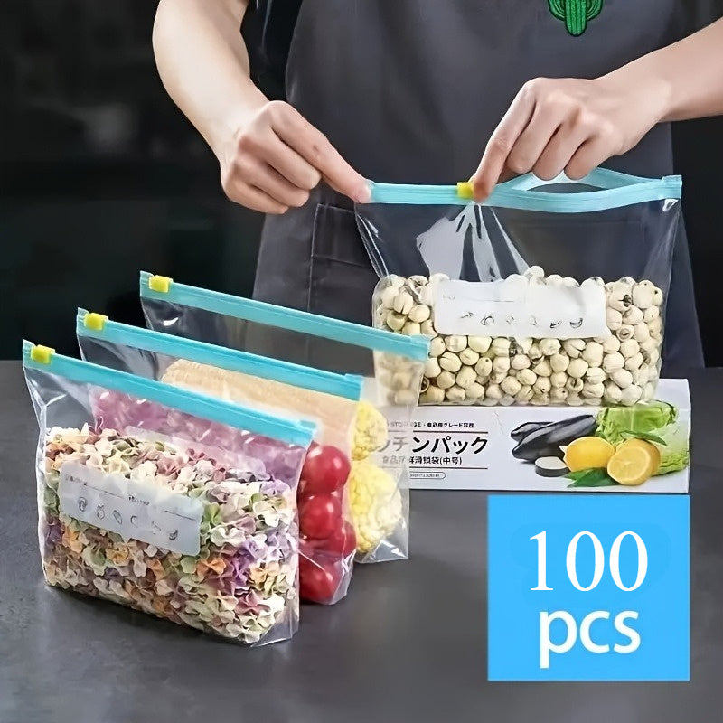 Combination Pack with Three Specifications, Food Classification Storage Bag, Food Preservation Sealing Bag, Suitable for Fruits, Grains, Vegetables And Meat, Kitchen Sto