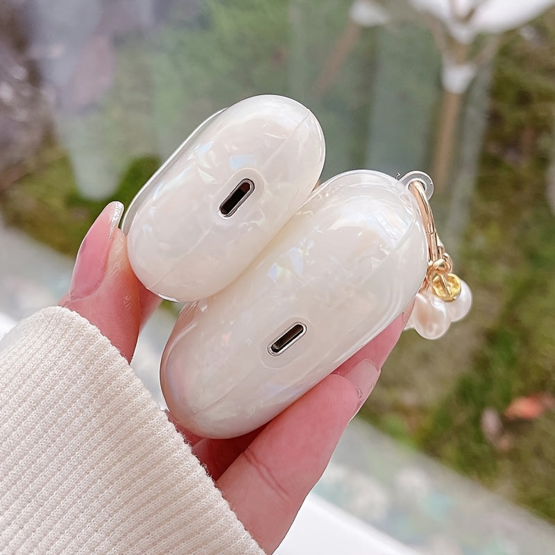 Colorful Shell Pattern Case – Soft Split Cover for AirPods 4/Pro 2/3rd Gen