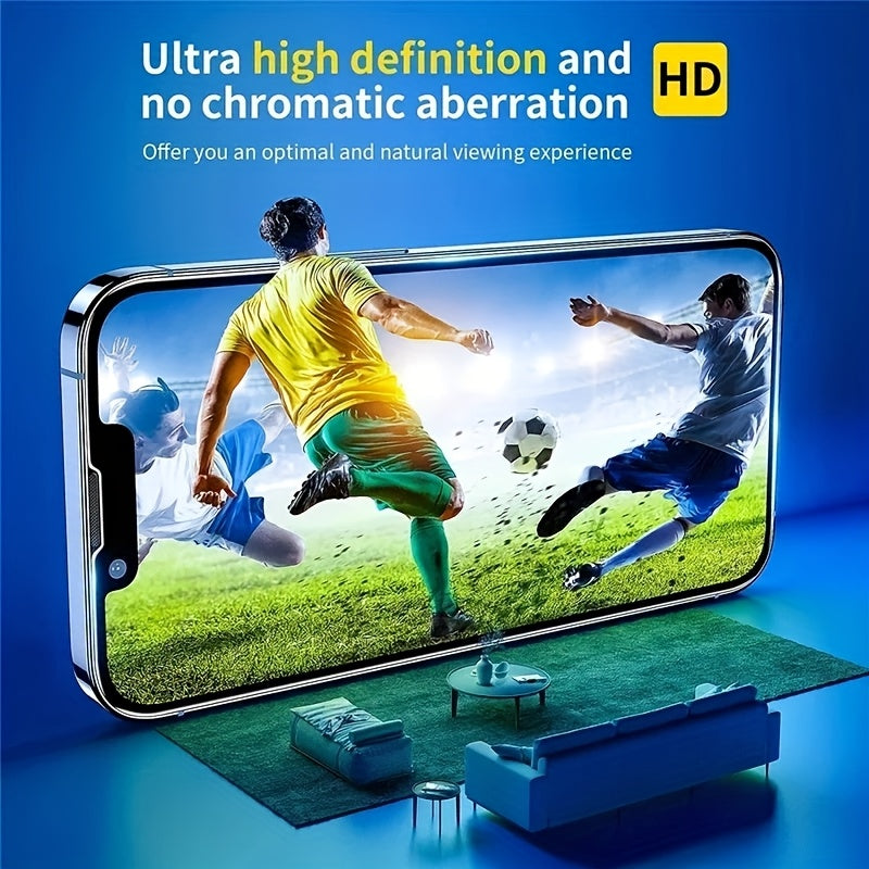 3Pack Full Cover Screen Protector for iPhone 11/12/13/14/15/16/17/16 Pro Max/17 Pro Max/15 Pro/X/XS/XR/XS Max/17 Air, Ultra HD 9H Tempered Glass, Dynamic Island Compatible, Easy to install, -scratch, -fingerprint, Case Friend