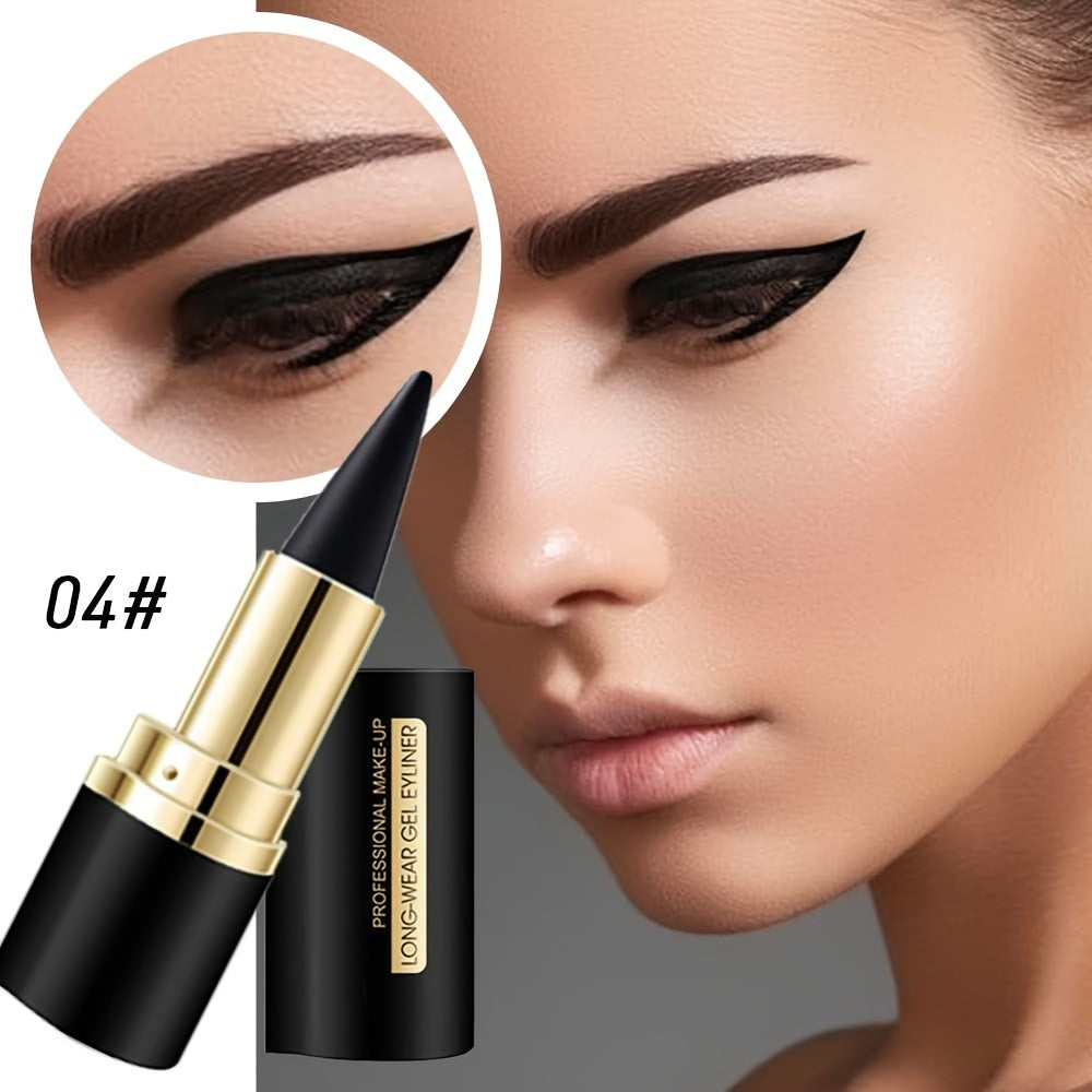 Easy-Glide Matte Black/2-Pack Eyeliner & Eyeshadow/Stunning Cat Eye & Smoky Looks/Perfect for Halloween & Everyday Glam/Halloween Makeup
