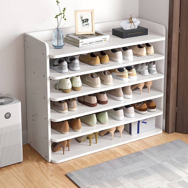 6/ 7/ 8 Tier Shoe Rack, Wooden Shoe Storage, Narrow Shoe Storage Cabinet, Sturdy Stable Shoe Cabinet, Space Saving Shoe Stand, Entryway Hallway Shoe Tower, Versatile Storage Cupboard, Multi Layers Shoes Organiser Footwear Hol