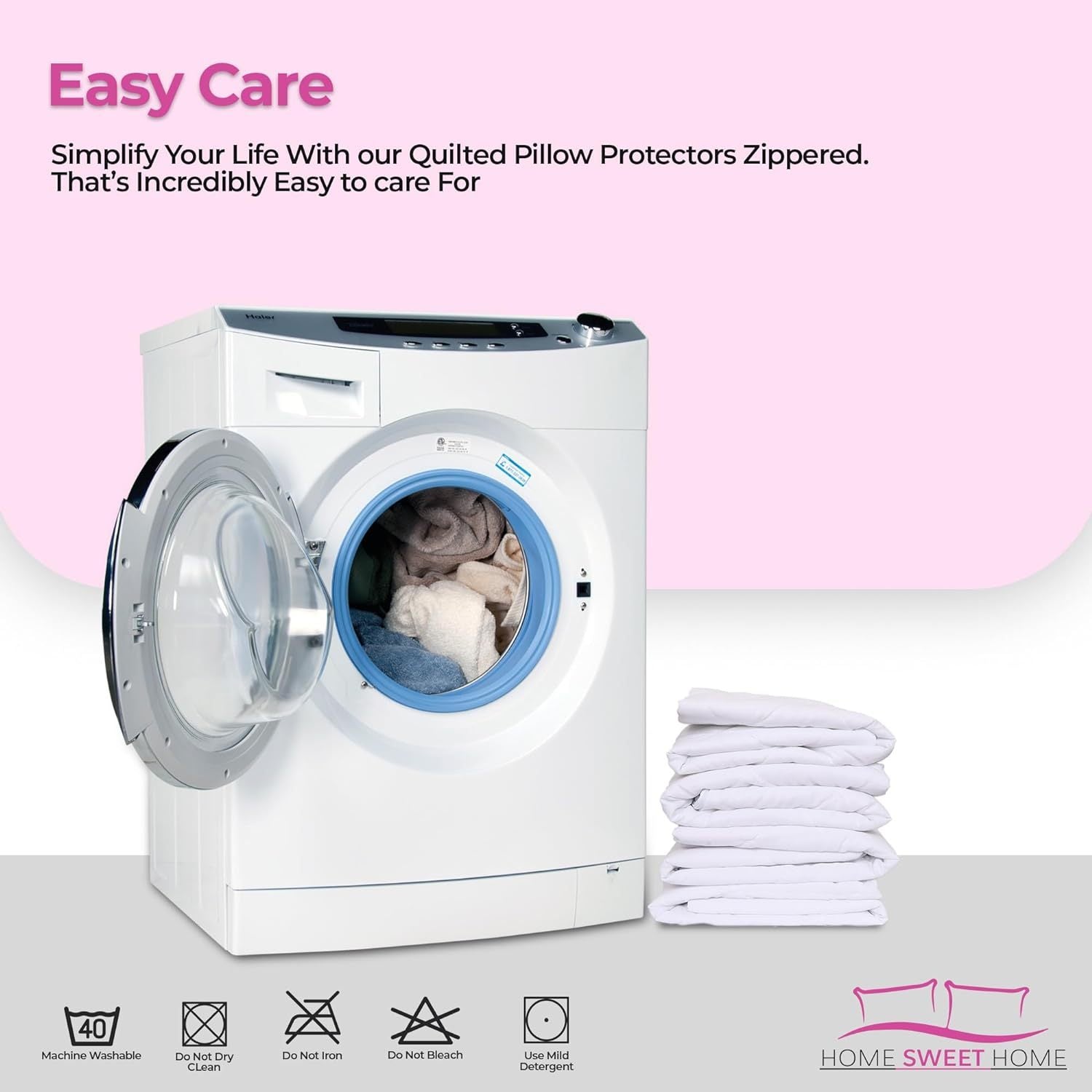 30 cm Extra Deep – Ultimate Bed Protection from Spills, Stains, and Daily Wear – Deep Fitted Design for a Secure Fit on All Mattress Types – Smooth, Soft, and Silent Surfac