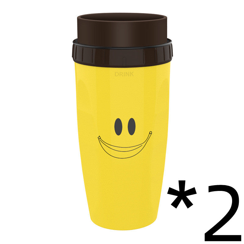 PROKTH Twizz Travel Mug: Unique Twist Leak-Proof Design, Lidless Silicone Membrane Twist Sippy Cup, 12 Ounce Double Walled Insulated Mug for Children and Students