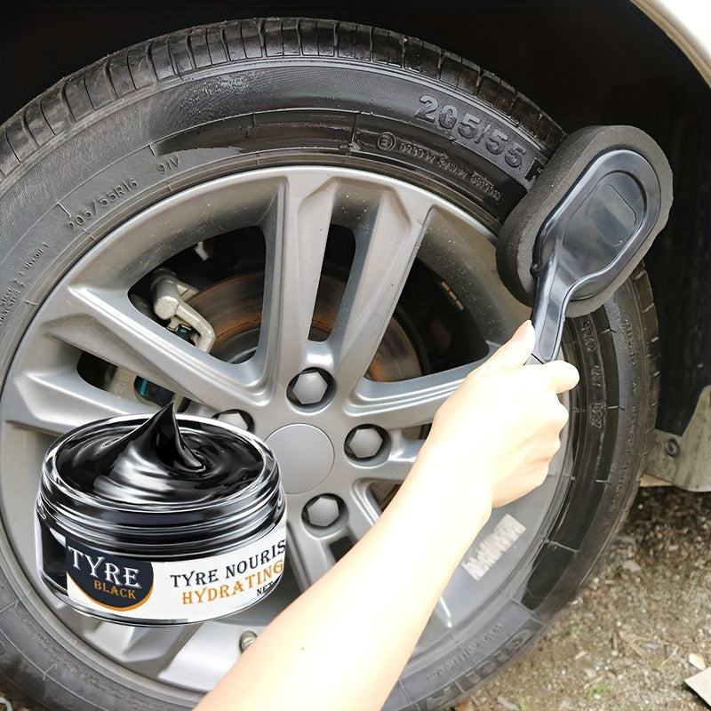 Black Interior Plastic Restoration Cream, Car Dashboard Wax Repair, Anti-Aging Whitening Agent, Tire Shine Paste, Leather Sofa Seat Care, Auto Maintenance & Indoor Decor Product