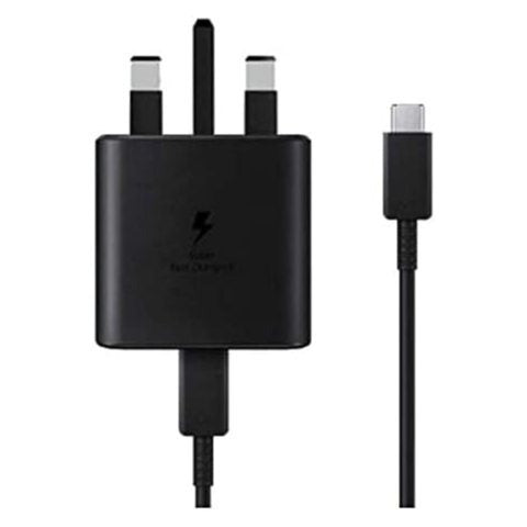 Samsung UK Travel Adaptor (45W with USB type C Cable) Black - package may vary