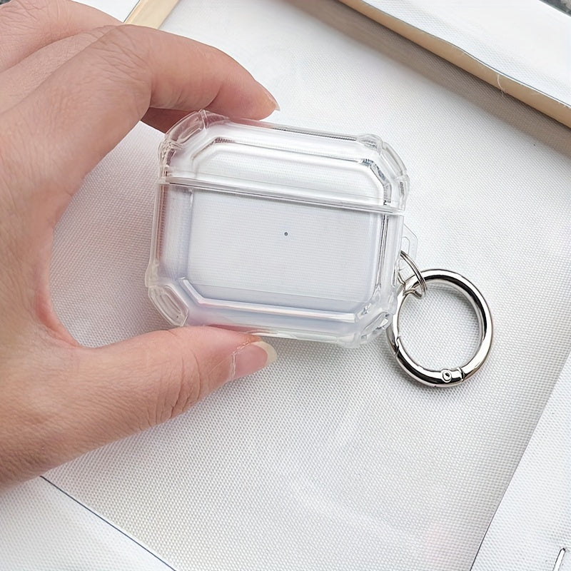 Shockproof Clear TPU Case – Protective Cover for AirPods Pro 3