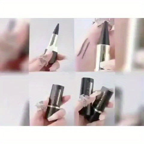 Easy-Glide Matte Black/2-Pack Eyeliner & Eyeshadow/Stunning Cat Eye & Smoky Looks/Perfect for Halloween & Everyday Glam/Halloween Makeup