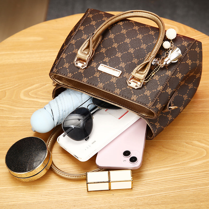 Women's Large Capacity Handbag - Elegant Minimalist Purse with Zipper Closure, Spacious Everyday & Formal Bag for Women, Available in //// - Versatile Travel & Commuting Tote, Synthetic Synthetic