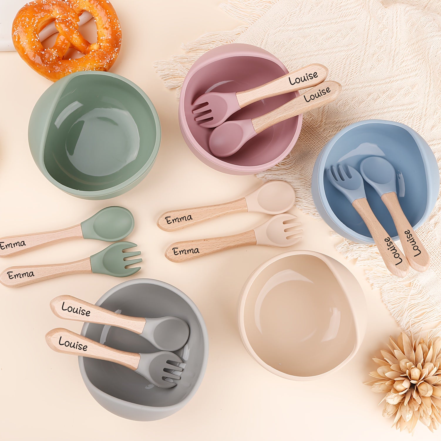 Durable Silicone Bowl, Feeding Bowl