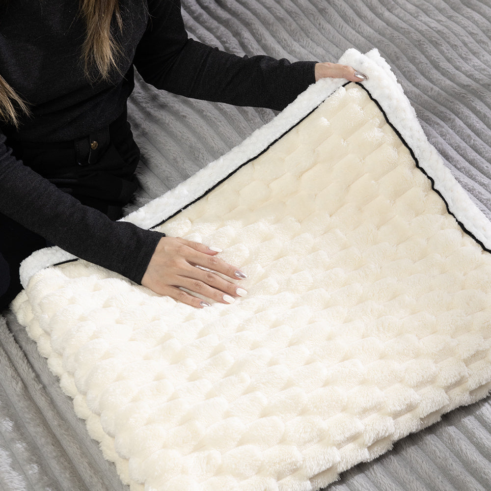 Super Soft Warm Blanket Single Double King Super King Size, Machi