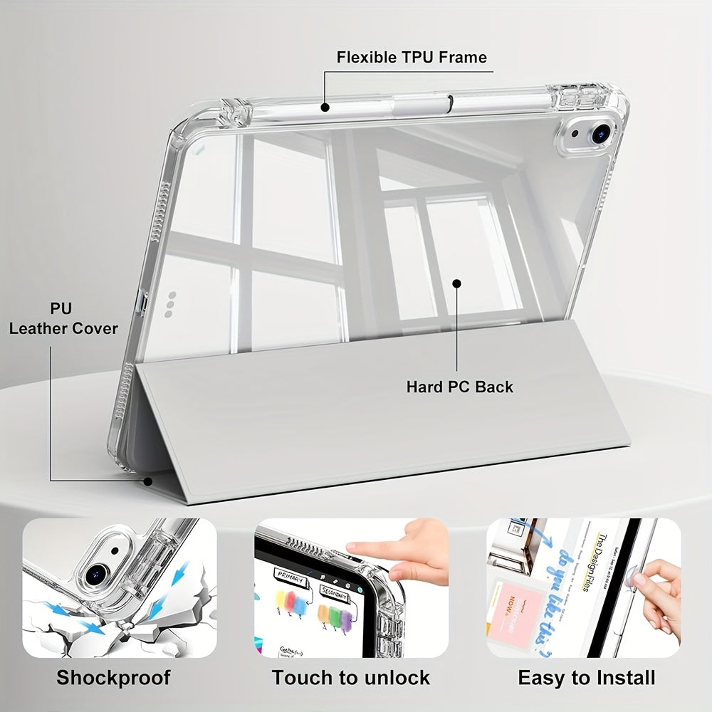 Hard Clear Transparent Back Shell & Soft TPU