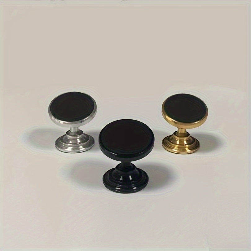 360° Rotatable Magnetic Car Phone Mount - Universal Dashboard Cell Phone Holder, Aluminum Alloy, Secure & Easy Installation