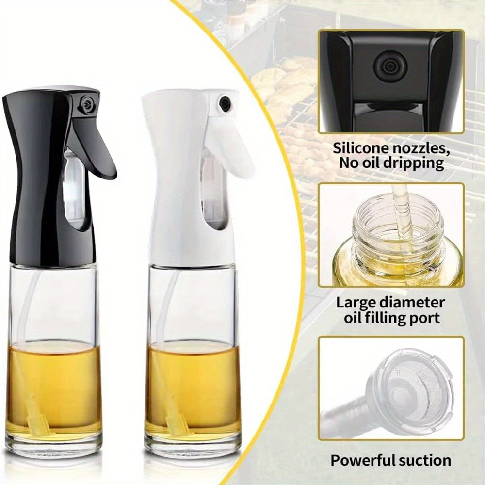 Multifunction Refillable Oil Spray Bottle – For Olive Oil, Vinegar, Soy Sauce & Outdoor Cooking